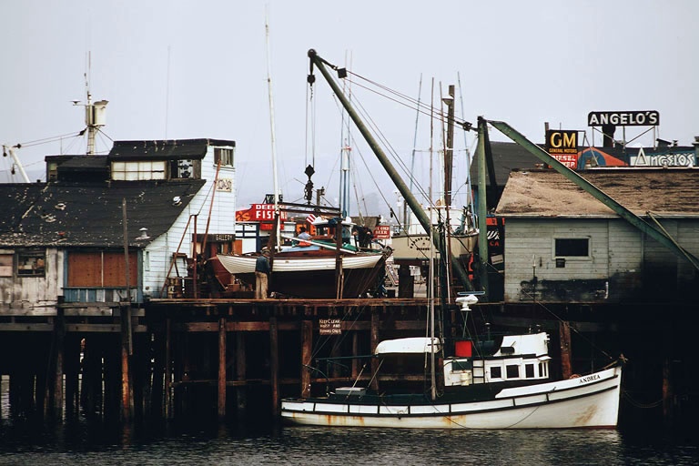 bill-hocker-fisherman's-wharf-monterey-california-1973