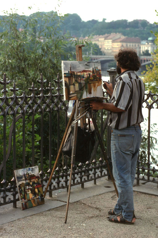 bill-hocker-painter-prague-czech-republic-1995