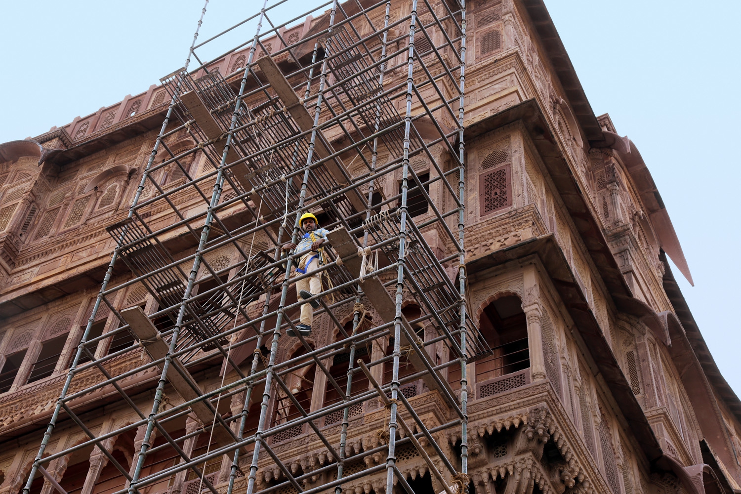 bill-hocker-under-renovation-mehranghar-fort-jodhpur-india-2018
