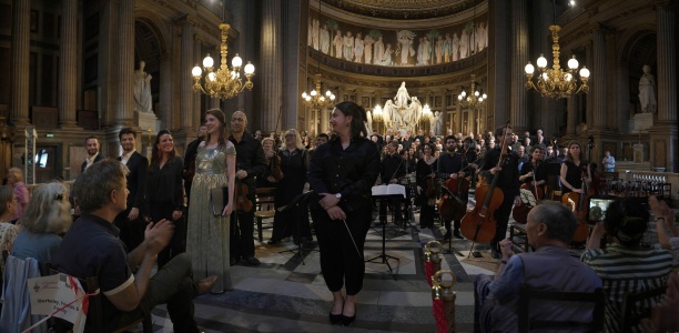 Assistant conductor Samantha Burgess
BCCO France Concert Tour
Église Sainte-Marie-Madeleine
Paris, France