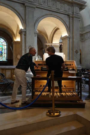 Till Aly and Church Manager
Église de Notre Dame
Versailles, France