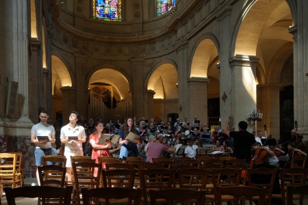 Rehearsal
BCCO France Concert Tour
Église de Notre Dame
Versailles, France