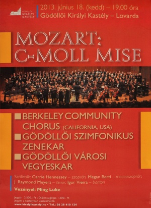 Berkeley Community Chorus Poster
Gödöllö, Hungary