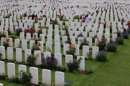  Passchendaele Cemetery
Near Ypres, Belgium