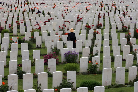  Passchendaele Cemetery
Near Ypres, Belgium