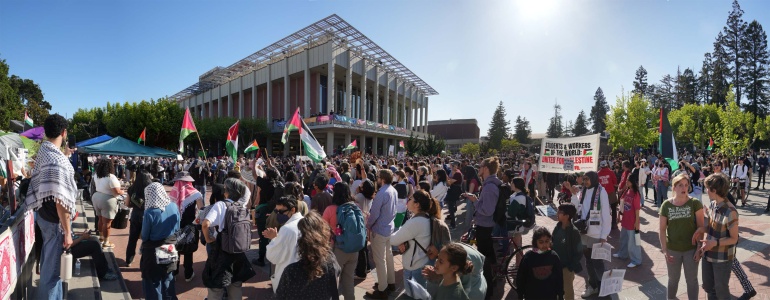 Gaza Protest
Sproul Plaza, UC Berkeley
Berkeley, California