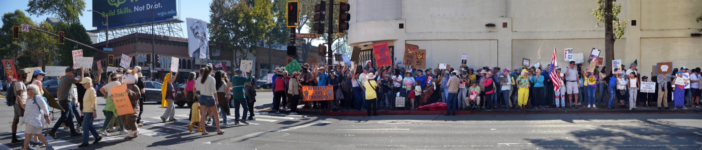 No Kings Protest Berkeley, California