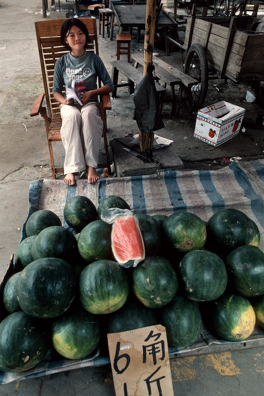 bill-hocker-watermelons-yongding--fujian-china-2002