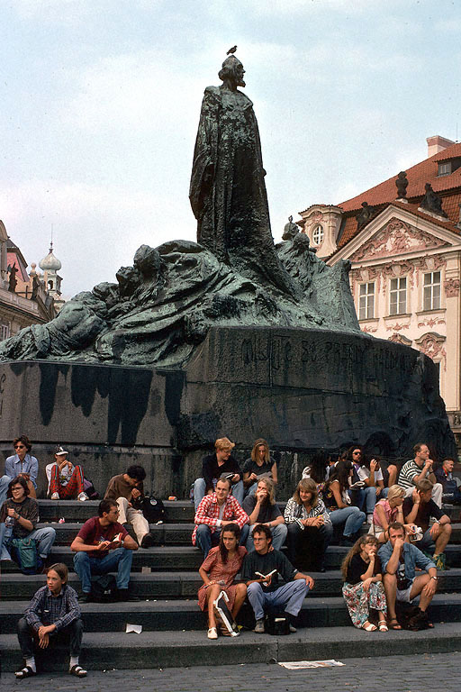 bill-hocker-old-town-square-prague-czech-republic-1995