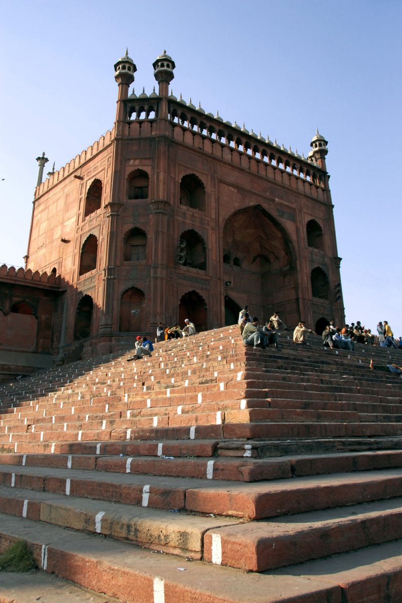 bill-hocker-entry-jama-masjid-new-delhi-india-2006