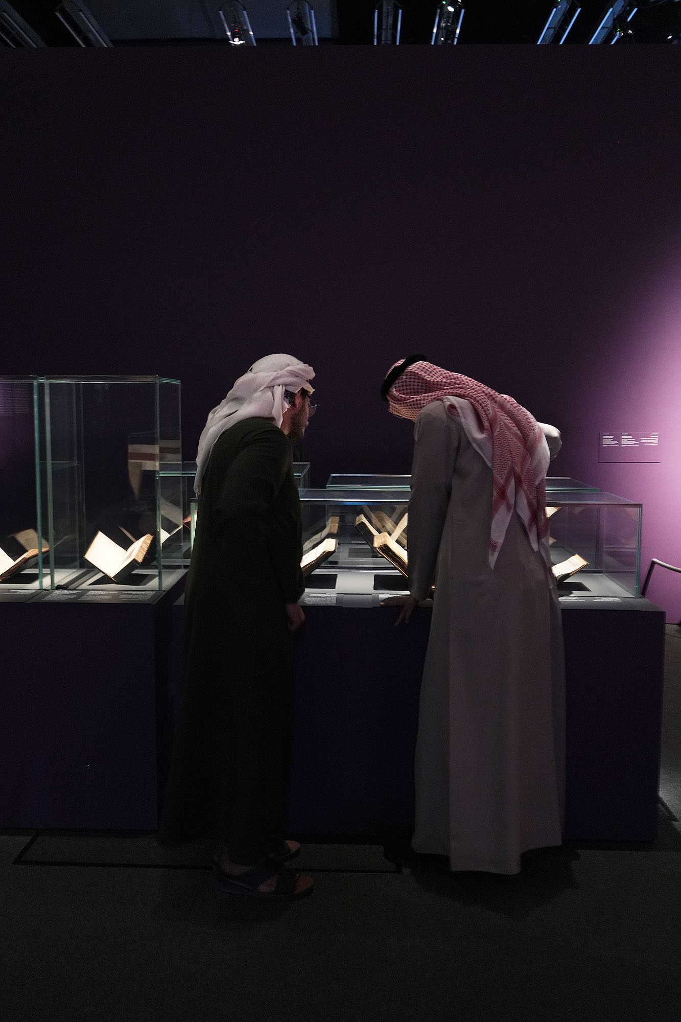 bill-hocker-manuscript-exhibit-louvre-museum-abu-dhabi-uae-2024