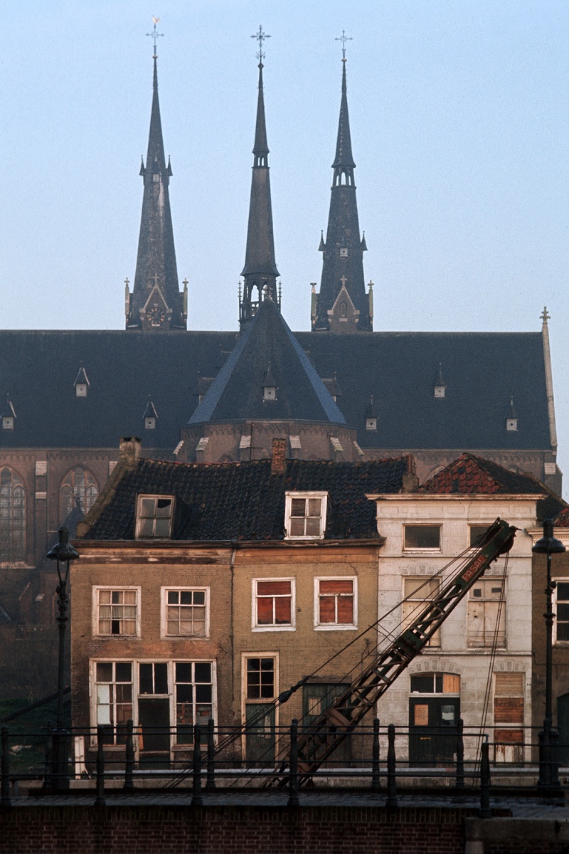 bill-hocker-dockside-houses--notre-dame-cathedral-luxembourg-city-1972