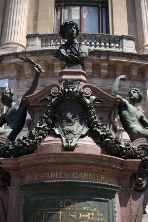 Architect Charles Garnier
Paris Opera now Palais Garnier
Paris, France
