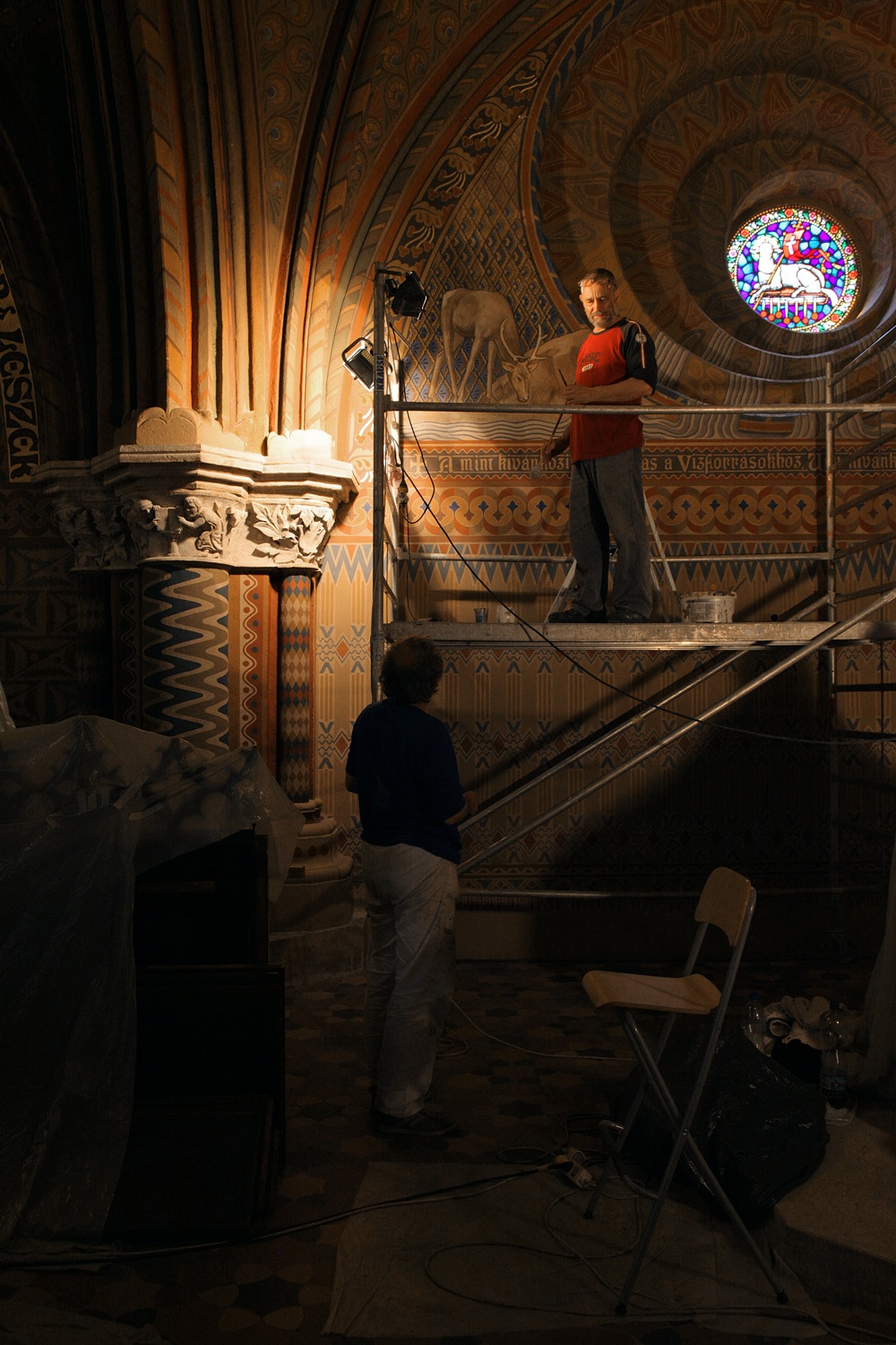 bill-hocker-restorers-st-matthais-church-budapest-hungary-2013