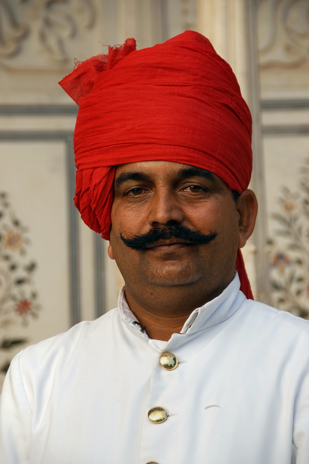 bill-hocker-city-palace-guard-jaipur-india-2006