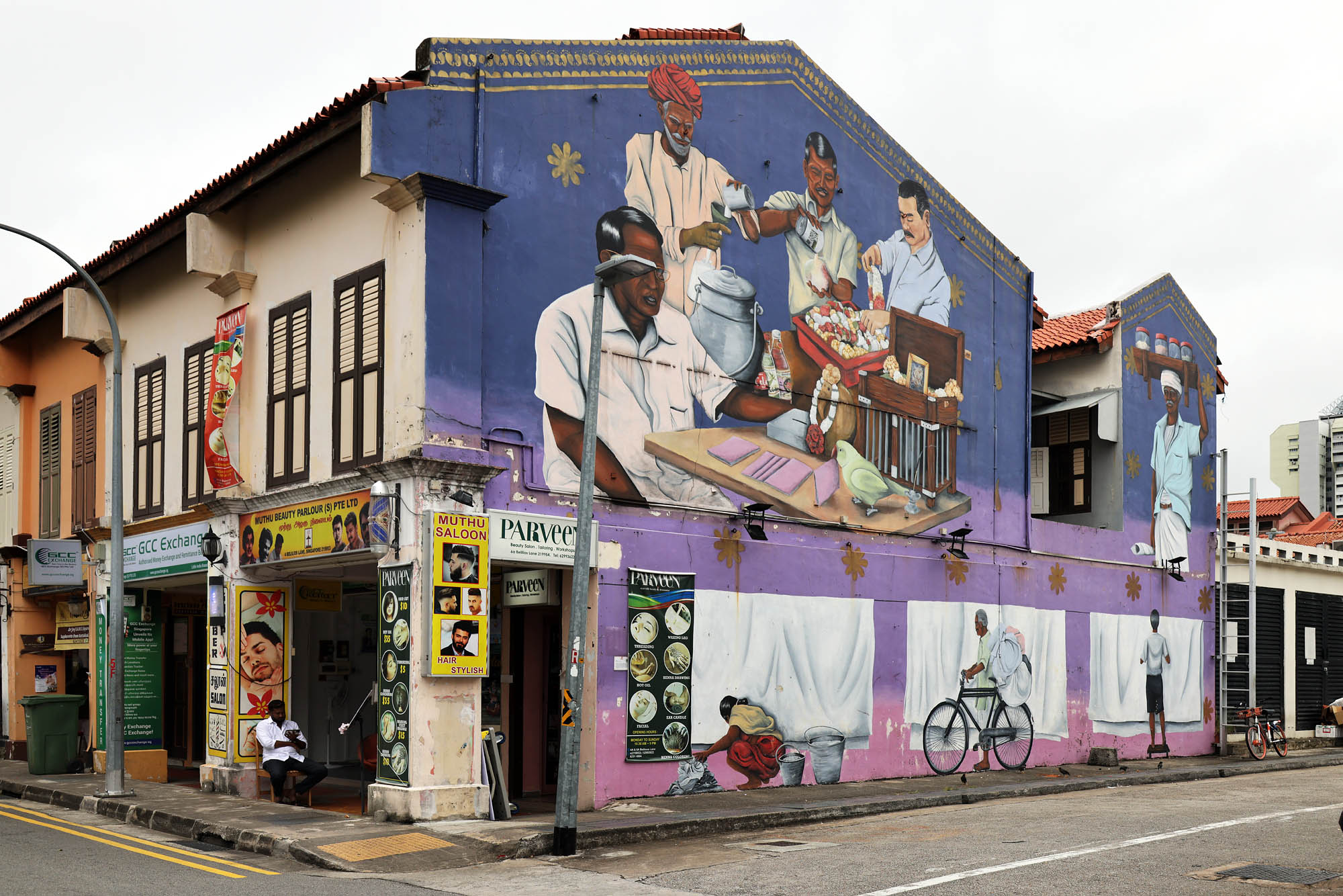 bill-hocker-wall-mural-little-india-singapore-2022