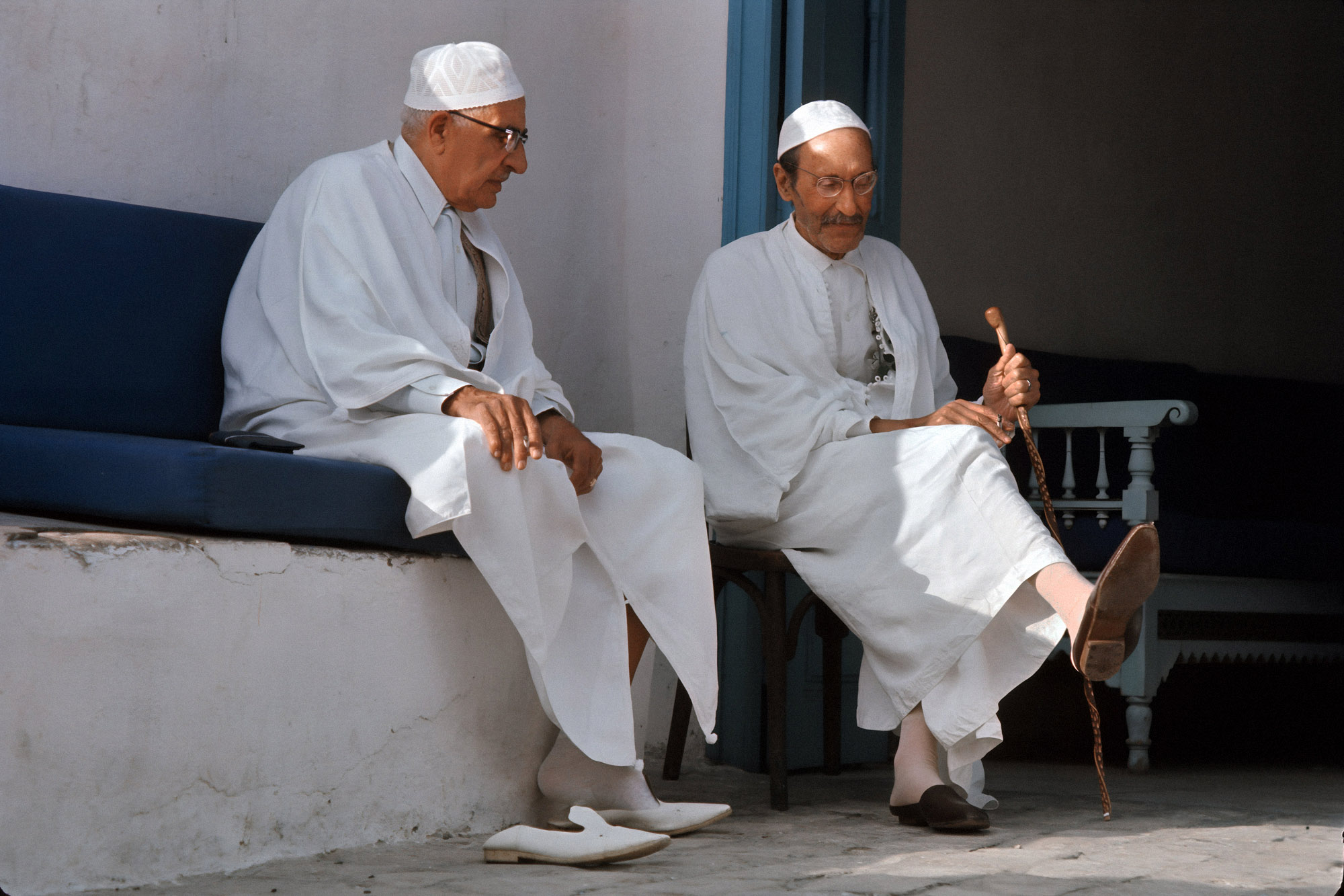 bill-hocker-gentlemen-sidi-bou-saïd-tunisia-1972