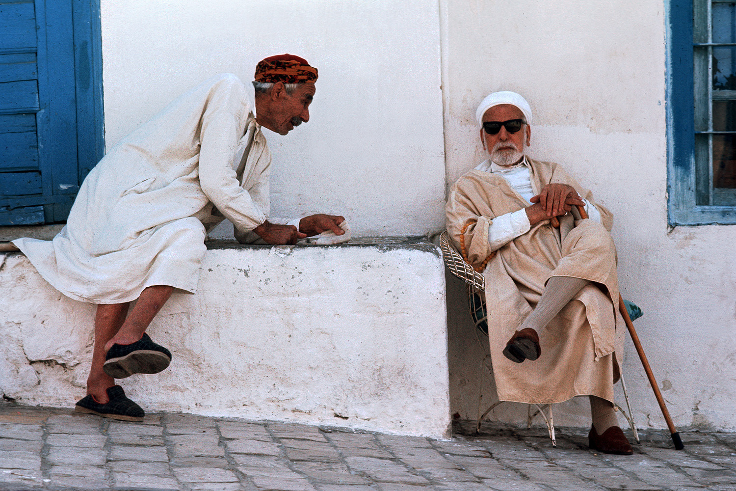 bill-hocker-friends-sidi-bou-saïd-tunisia-1972